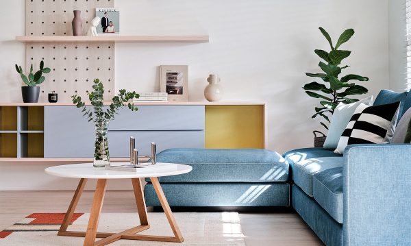 An inspired design in minimal style from rainbow color 1