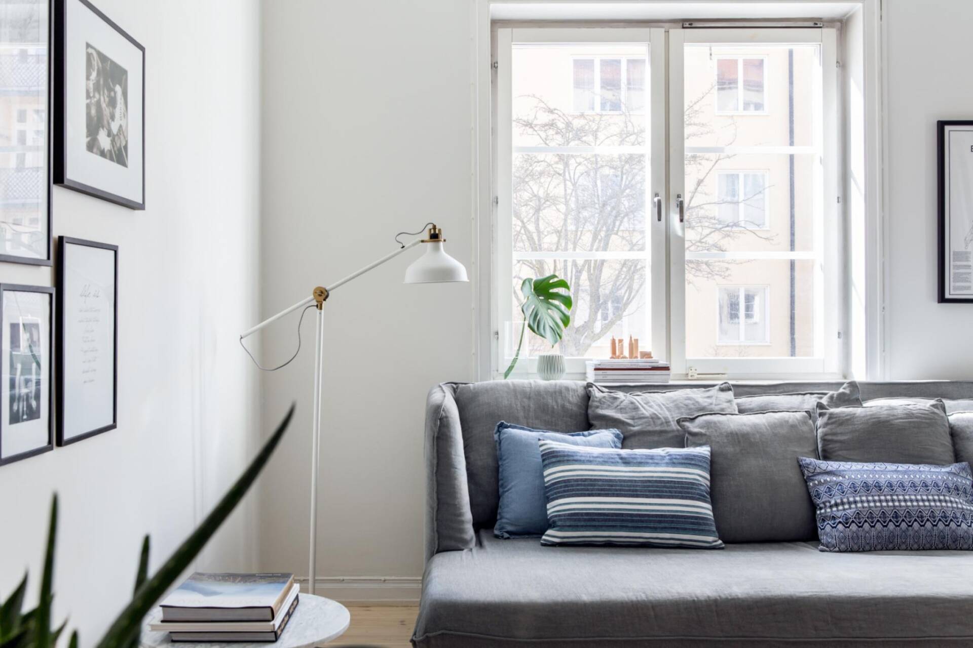 Decorating a living room in Nordic style is not very complicate, you can completely come up with your own ideas