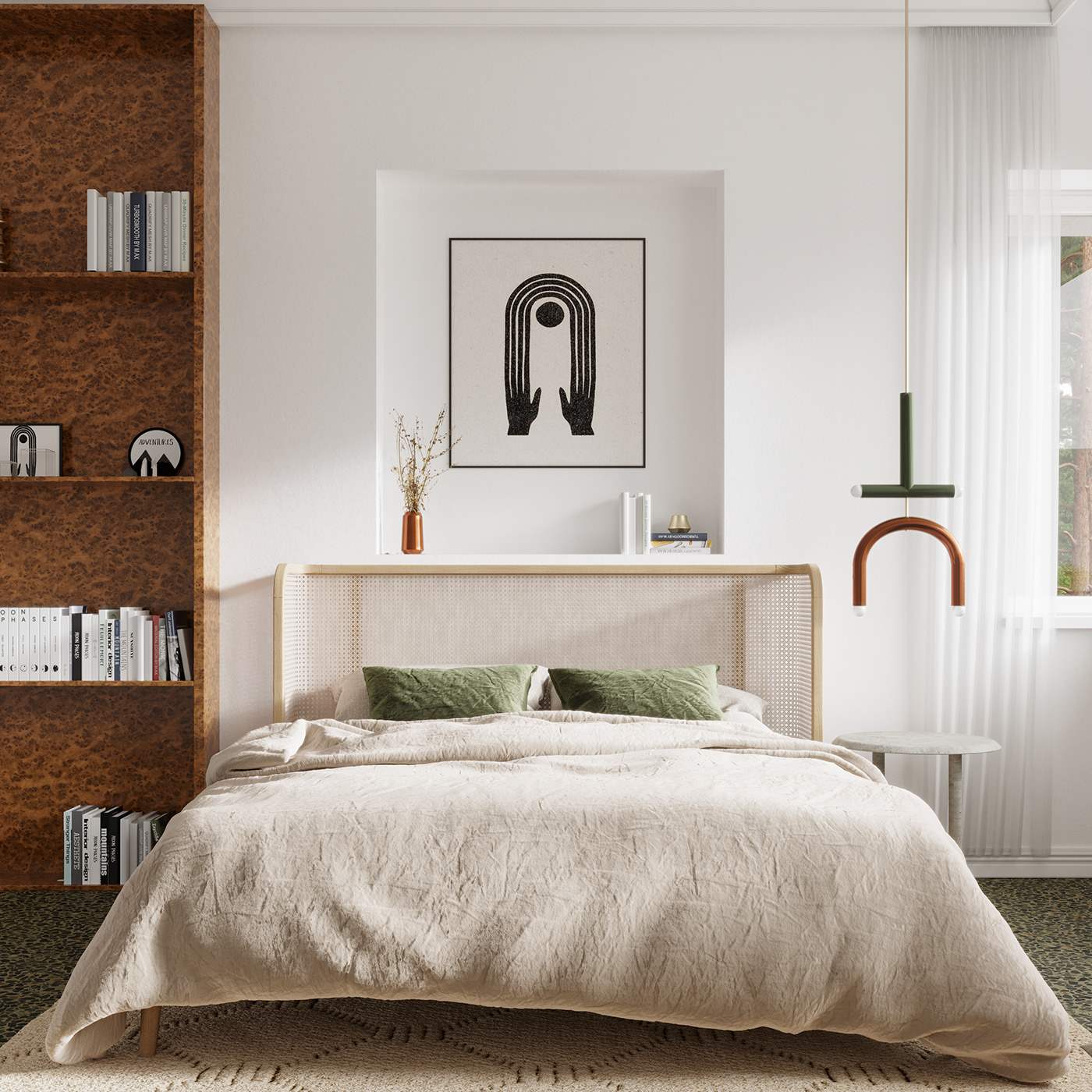 Bedroom Interior Variation With Scandinavian Style 9 