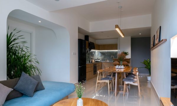 The apartment is not too large but the layout of living space is very reasonable