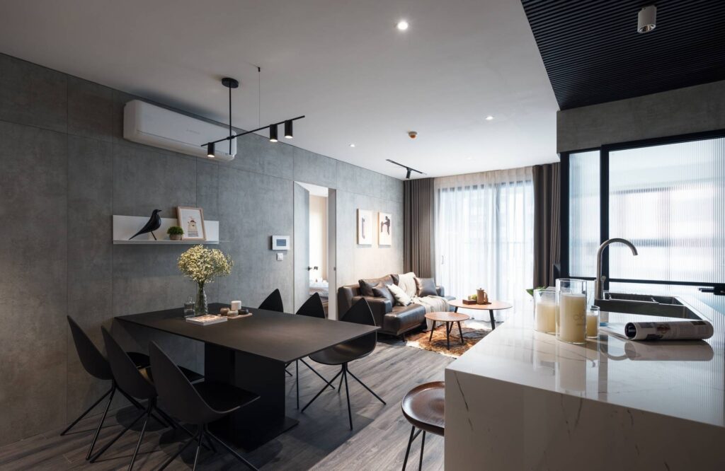 Surprising Appearance Of An Apartment Thanks To Open Space Design