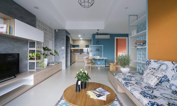 Minimalist interior design, comfortable to use