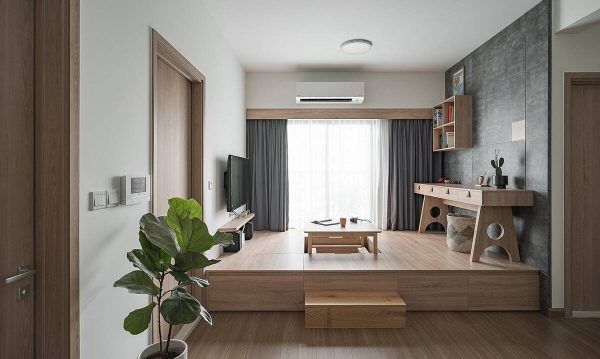 One of the impressive highlights is a multipurpose and easy-to-use living room.