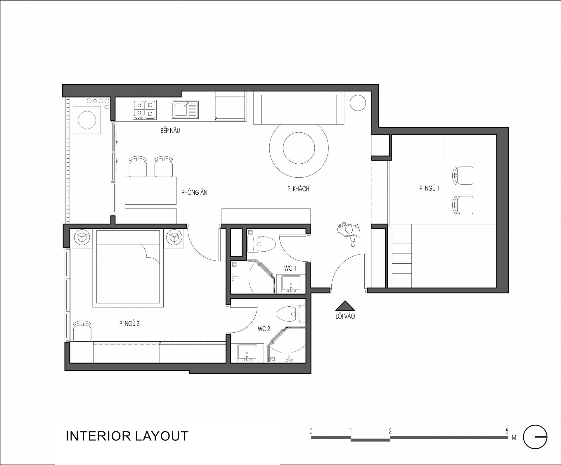 Interior layout