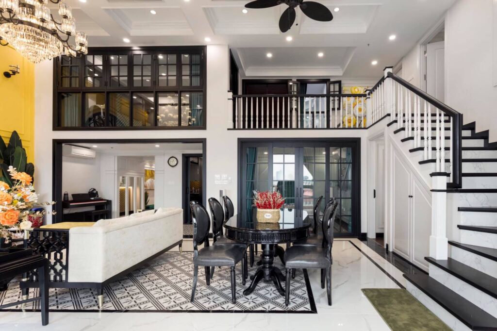 The Beauty Of Indochine Interior Design In A 150sqm Duplex Apartment