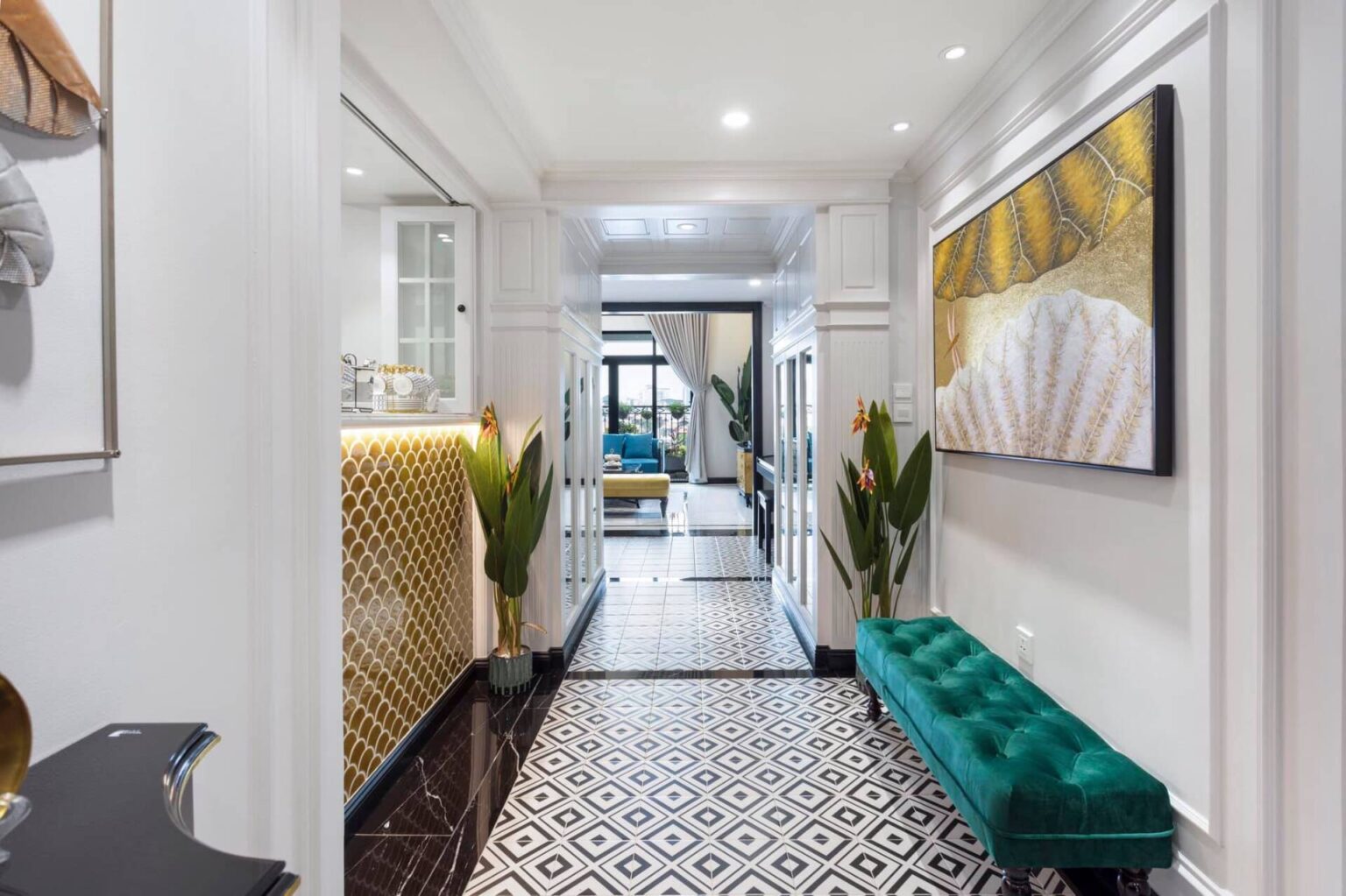 The Beauty Of Indochine Interior Design In A 150sqm Duplex Apartment