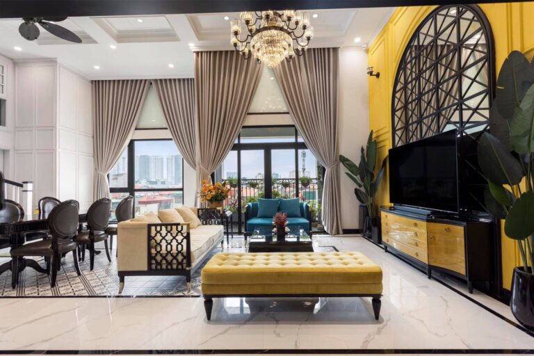 The Beauty Of Indochine Interior Design In A 150sqm Duplex Apartment