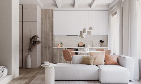 The interior design exudes an elegant beauty.