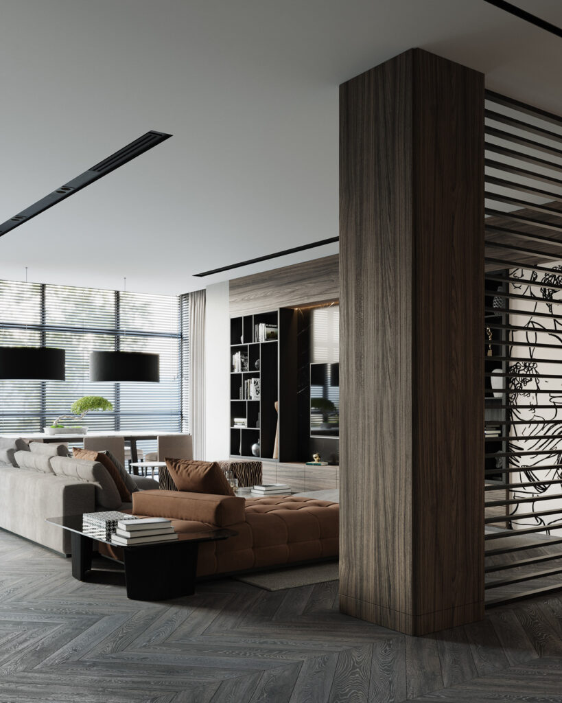 Modern and impressive design apartment with 155 sqm
