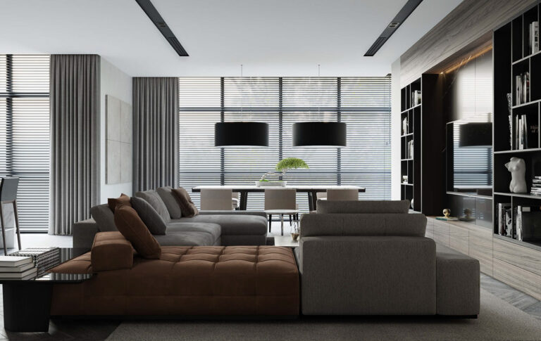 Modern and impressive design apartment with 155 sqm