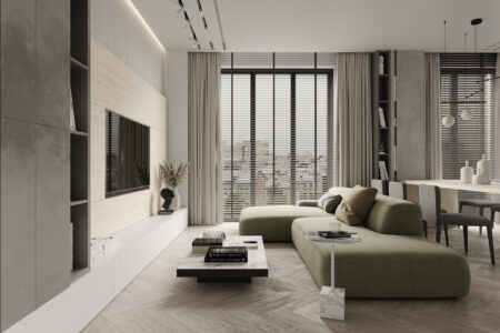 The Modern Aesthetic In An Apartment Interior Design