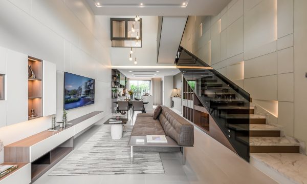 Space for a family living room.
